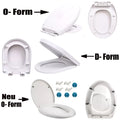 Abattant WC fermeture lente