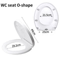 Abattant WC forme O