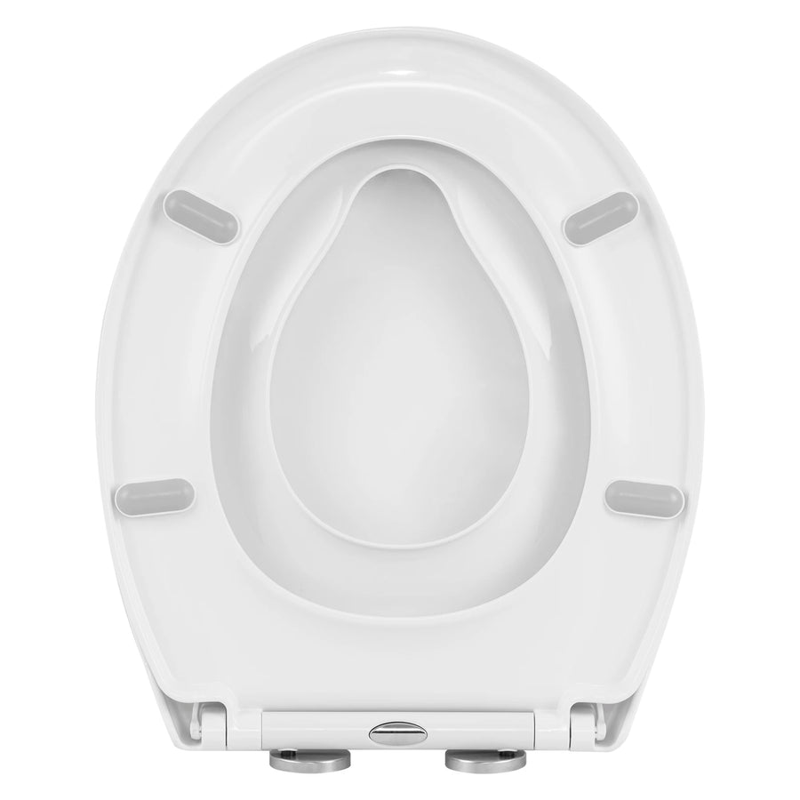 Abattant WC clipsable familial