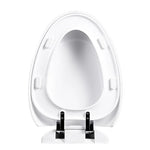 White  O-type Plastic Toilet Cover Thickened household round front-opening toilet cover PP Plate Toilet Cover