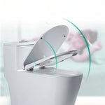 White  O-type Plastic Toilet Cover Thickened household round front-opening toilet cover PP Plate Toilet Cover