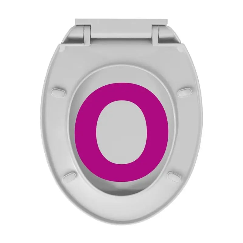 Abattant WC Ovale Gris Clair – Fermeture Douce & Design Élégant