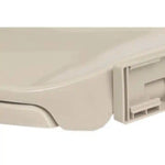 Soft Close Toilet Seat Apricot Oval, Suitable for All Standard Toilets, Homes and Restaurants.