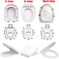 Abattant WC fermeture lente