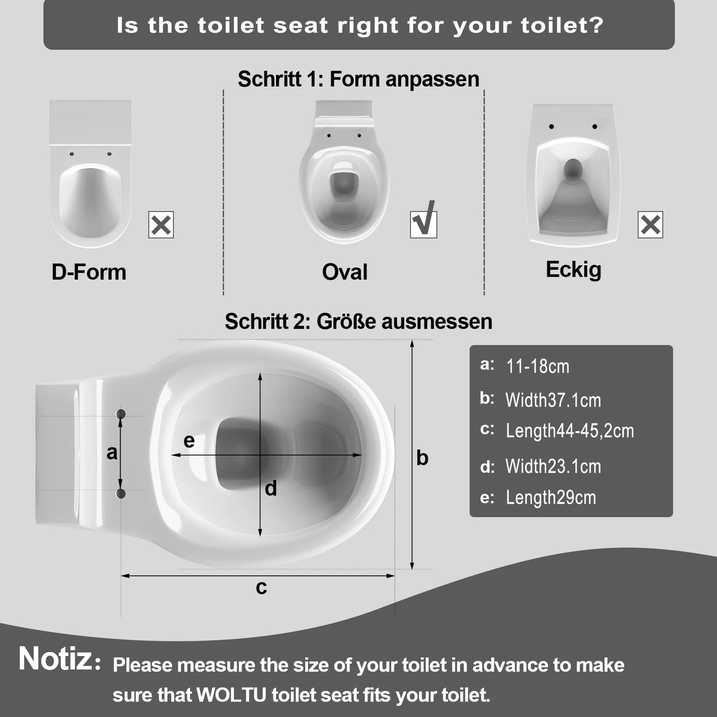 Abattant WC rose