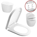 Abattant WC clipsable en U