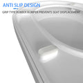 Abattant WC blanc silencieux