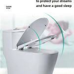 White  O-type Plastic Toilet Cover Thickened household round front-opening toilet cover PP Plate Toilet Cover