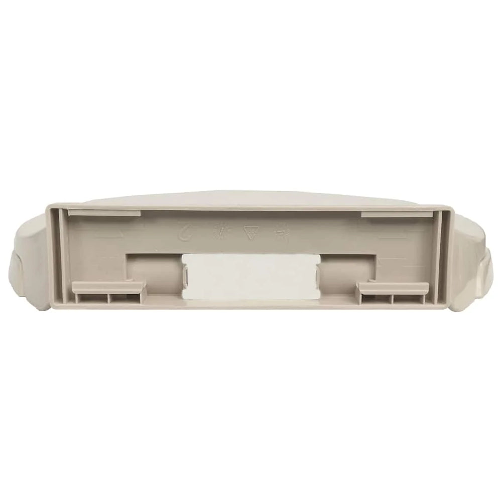 Abattant WC Ovale – Couleur Abricot, Fermeture Douce & Design Élégant