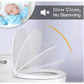 Abattant WC fermeture lente