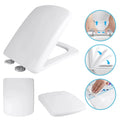 Abattant WC carré clipsable
