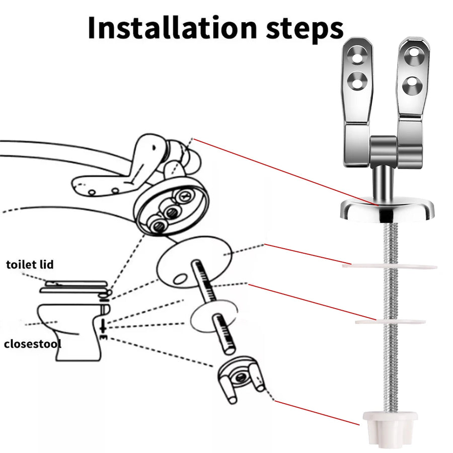 Abattant WC clipsable en U