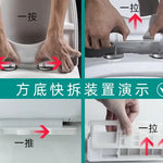 Toilet Lid Thickened Household V - U - Type Board Seat