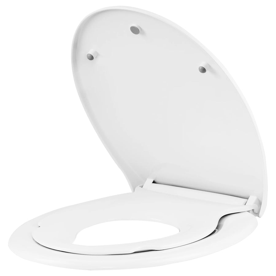 Abattant WC clipsable familial