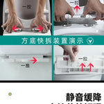 Flush Toilet Seat Cover Thickened For Household Use Circular O-Type Board