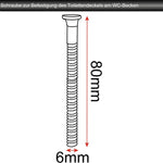 Abattant WC noir bambou