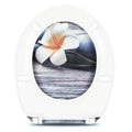 Abattant WC fleur