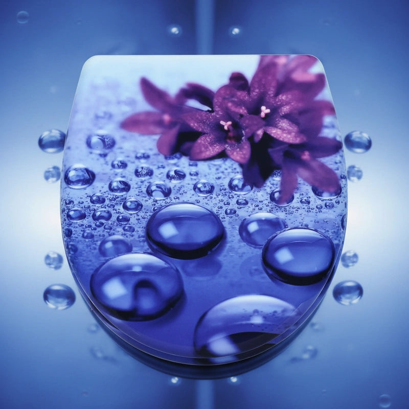 Abattant WC violet