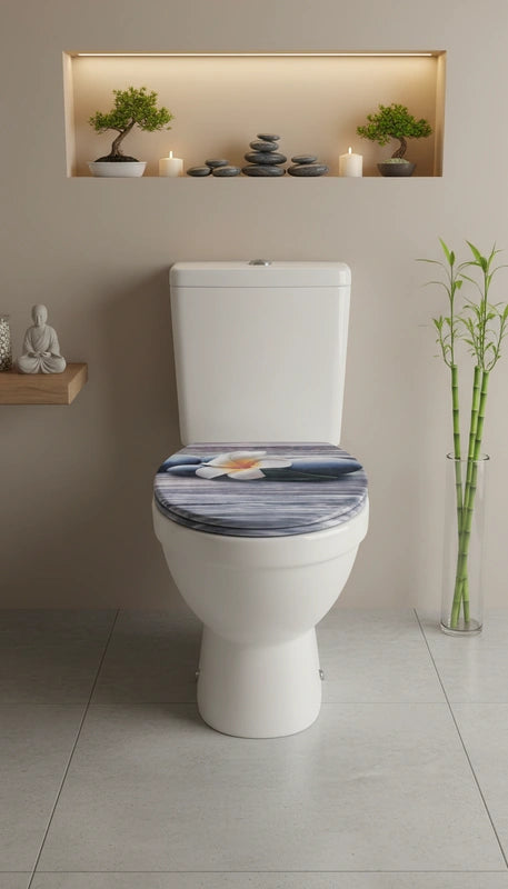 Abattant WC fleur