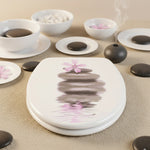 Abattant WC galet zen