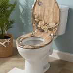 Abattant WC coquillage