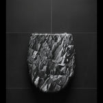 Abattant WC motif pierre