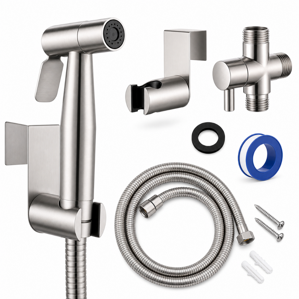Komplettes WC-Bidet-Set