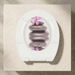 Abattant WC galet zen