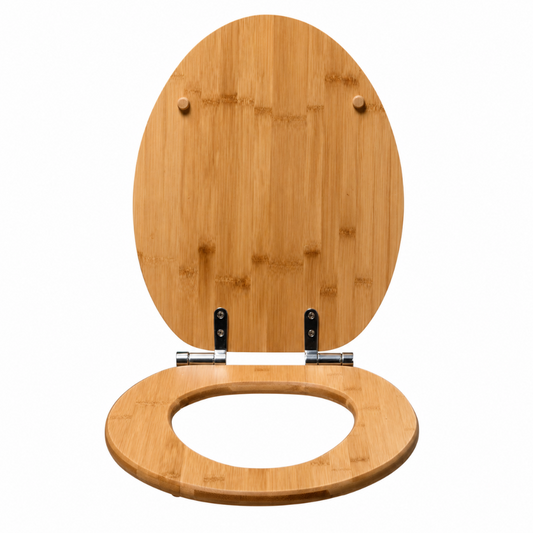 Abattant WC bambou en V