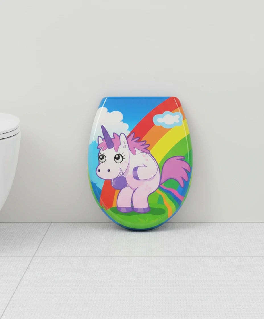 Abattant WC licorne