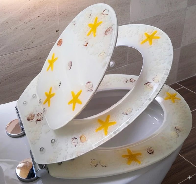 Abattant WC aquarium