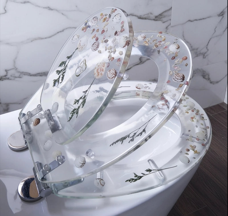 Abattant WC aquarium