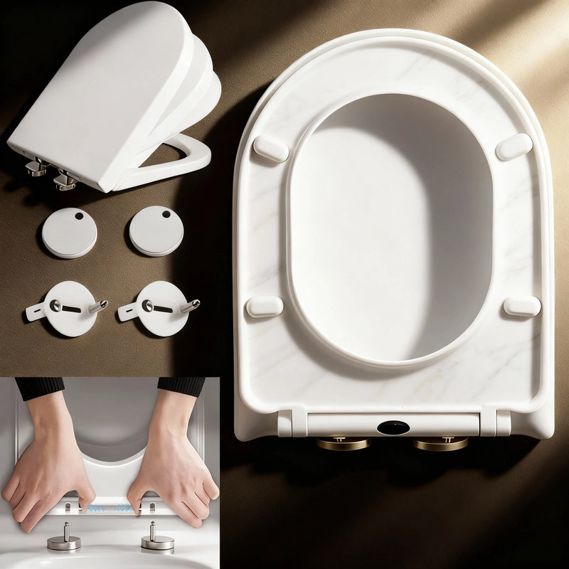 Abattant WC forme D