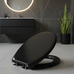 Toilettensitz, schwarz