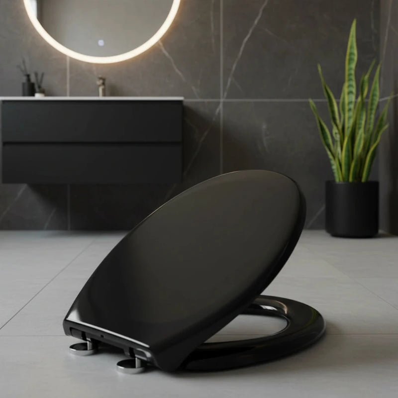 Abattant WC Noir Mat