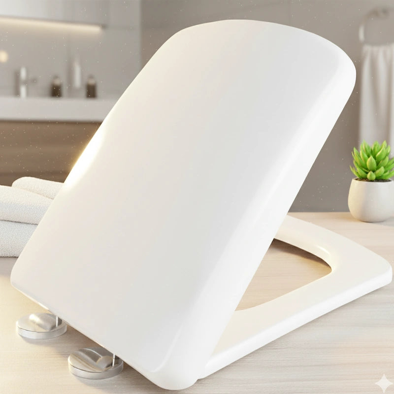 Abattant WC carré clipsable