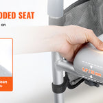 Réhausseur WC pour personne âgée